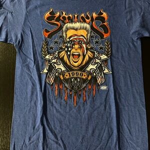 AEW Sting 1990 Graphic Shirt Size Medium